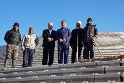 بازدید رئیس کمیسیون حقوقی وشهرسازی شورای شهر از روند احداث پارک 6.5 هکتاری اسلامشهر