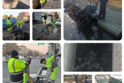 اجرای طرح ویژه لایروبی انهار و کانالهای  سطح شهر در نواحی 14 گانه