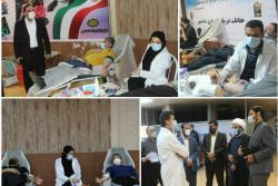 ایثارخون با استقرار پایگاه سیار انتقال خون درشهرداری اسلامشهر
