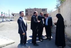 بازدید شهردار اسلامشهر از پروژه تعریض روگذر ابتدای خیابان کاشانی و عقب نشینی ابتدای خیابان تختیf