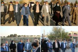 بازدید اعضای هیئت رئیسه شورای اسلامی شهر از منطقه 4 اسلامشهر