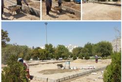 اختصاص فضای بازی کودکان در پارک شهرک امام خمینی (ره) اسلامشهر